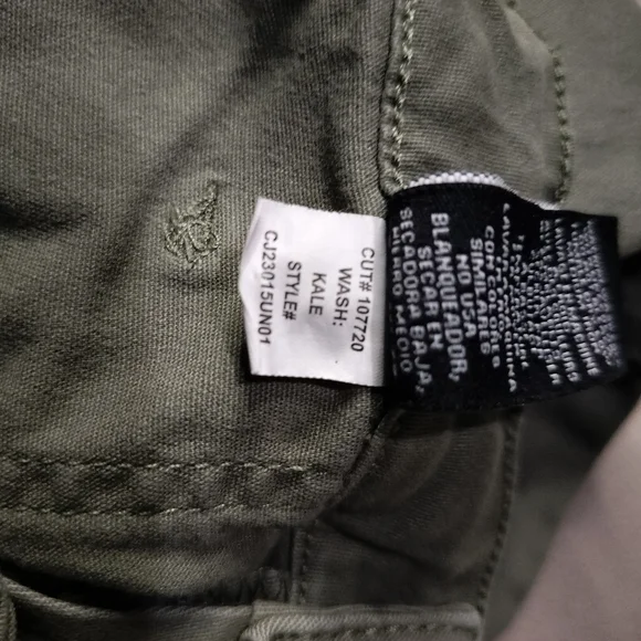 Celebrity Pink Women's Olive Cargo Pants High Rise Skinny Sz 7/28 - Picture 9 of 13